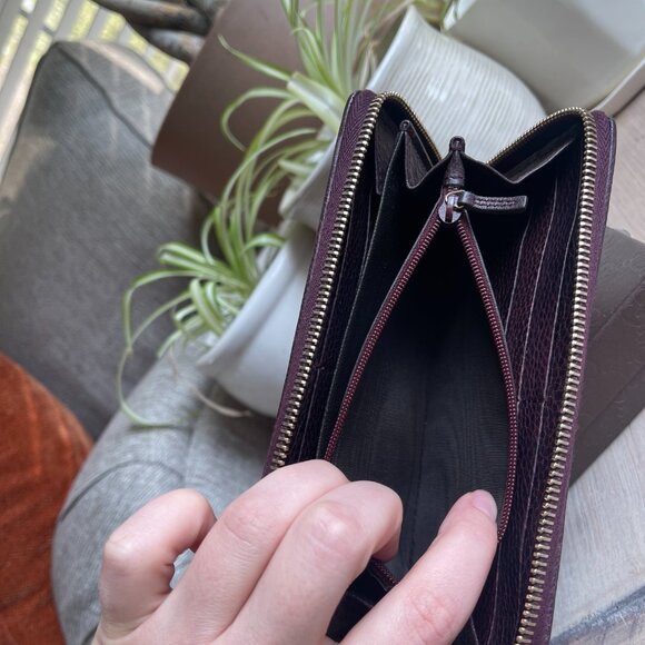 Gucci Diamanté Zip Wallet with Bamboo Zipper Pull - Picture 9 of 14